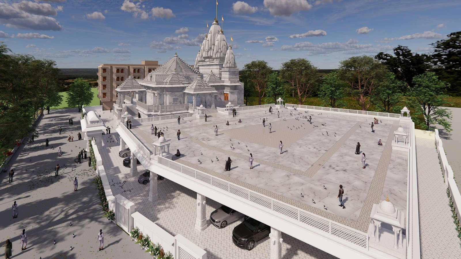 तीर्थधाम : पंचदेव मंदिर एवं प्रेम कुटीर प्रचार प्रसार शुभारंभ कार्यक्रम